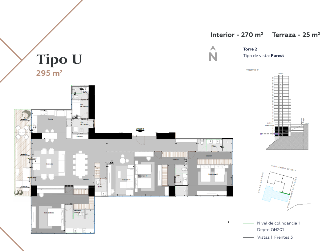 Departamento tipo U en Bilú Torre West