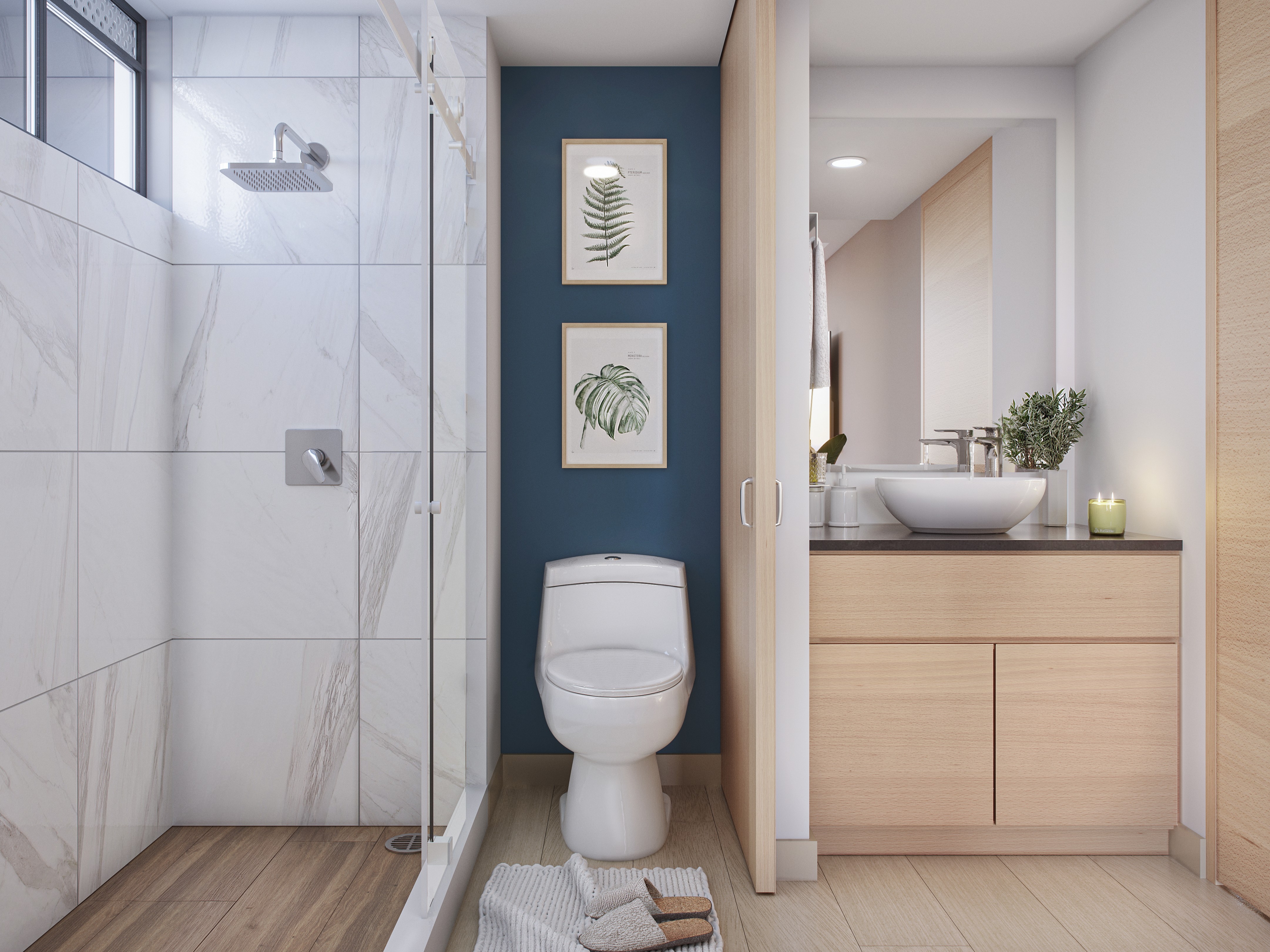 Departamento muestra More Escandon baño