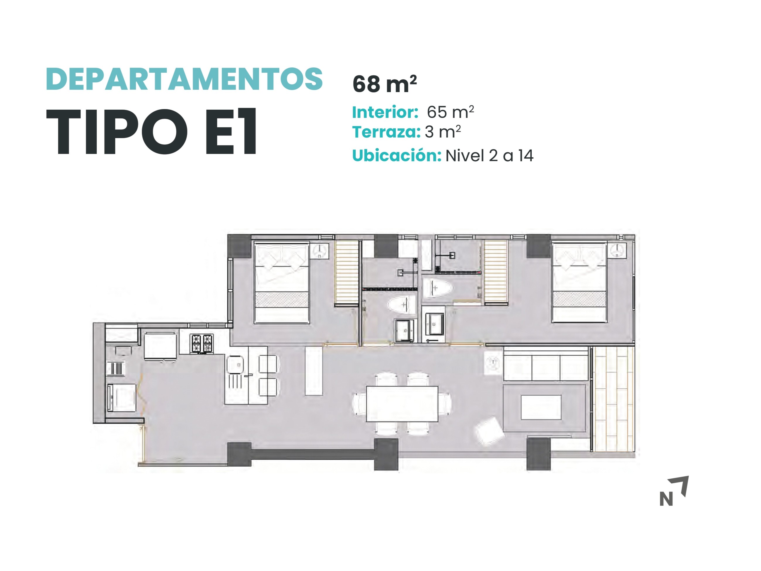 Departamento tipo E1