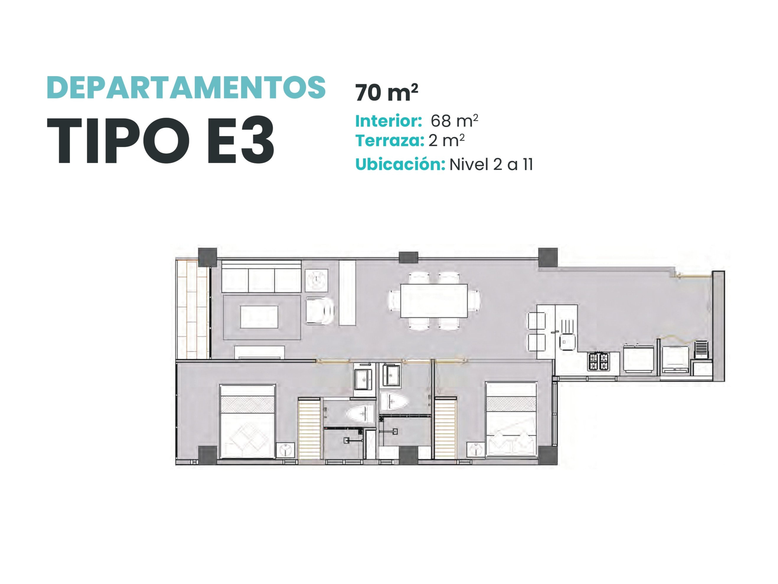 Departamento tipo E3
