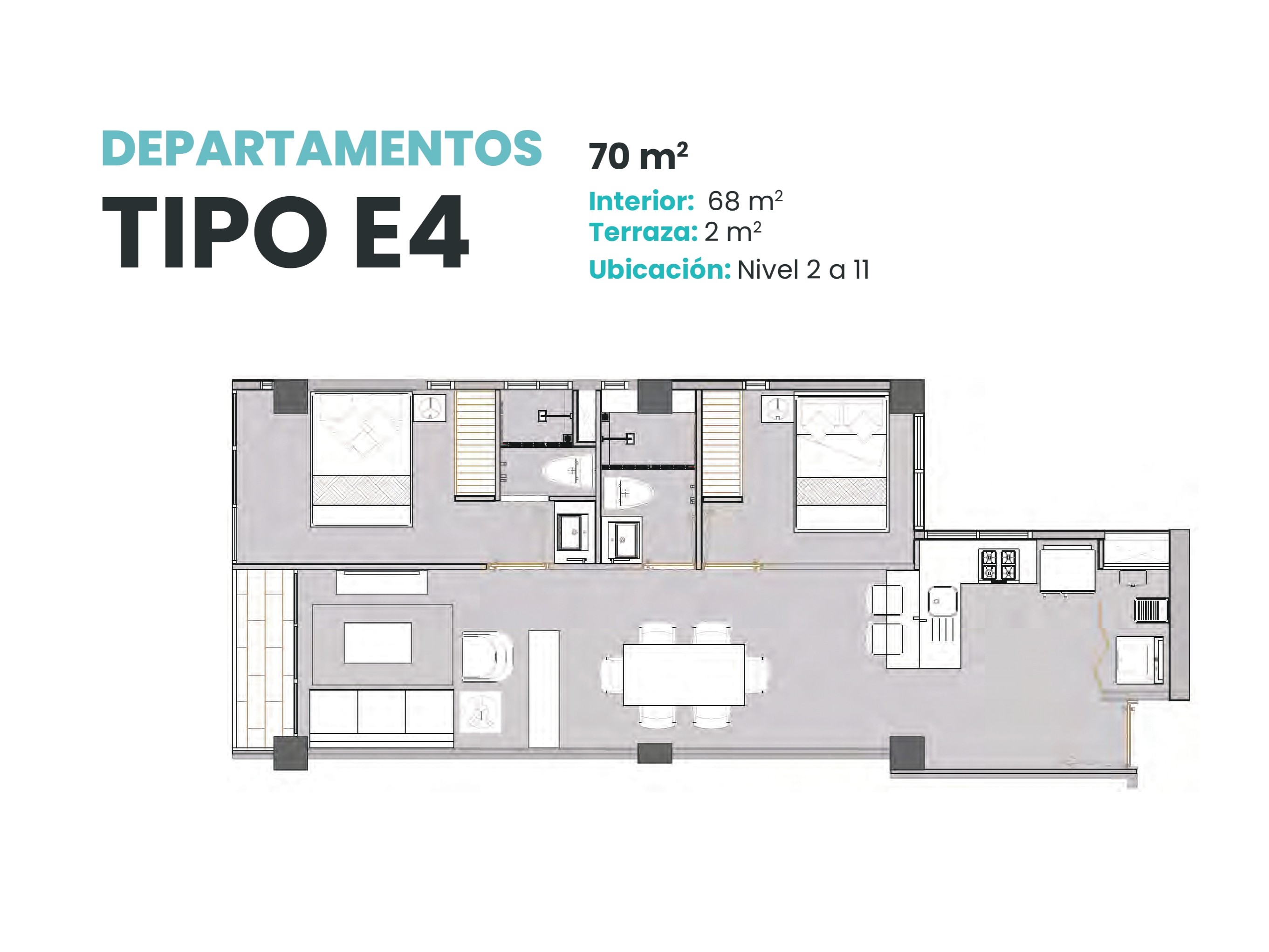 Departamento tipo E4