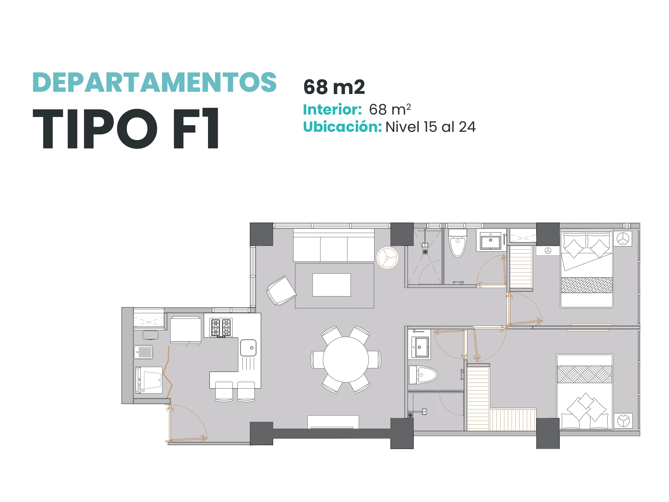 Departamento tipo F1