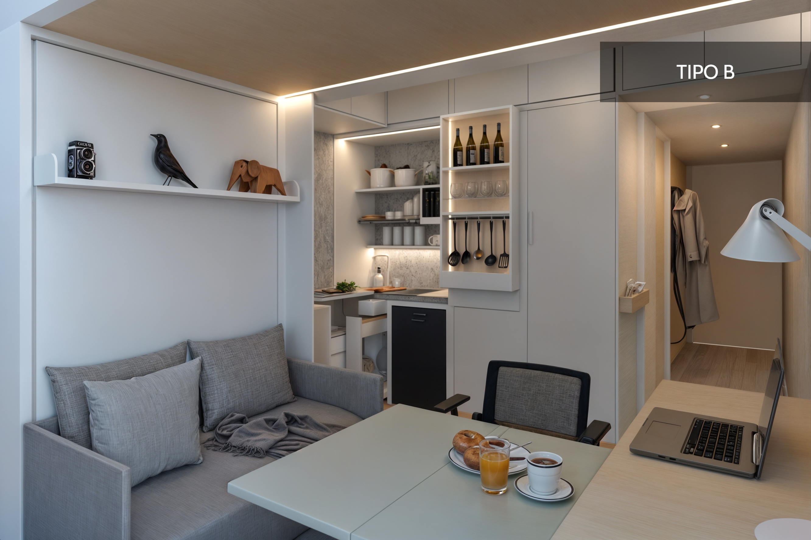 Loft tipo B en More Santa Fe