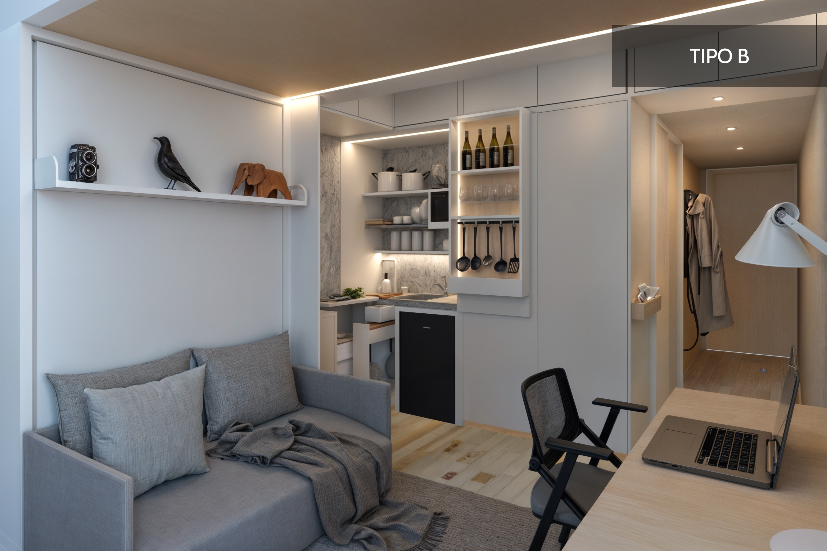Loft tipo B en More Santa Fe
