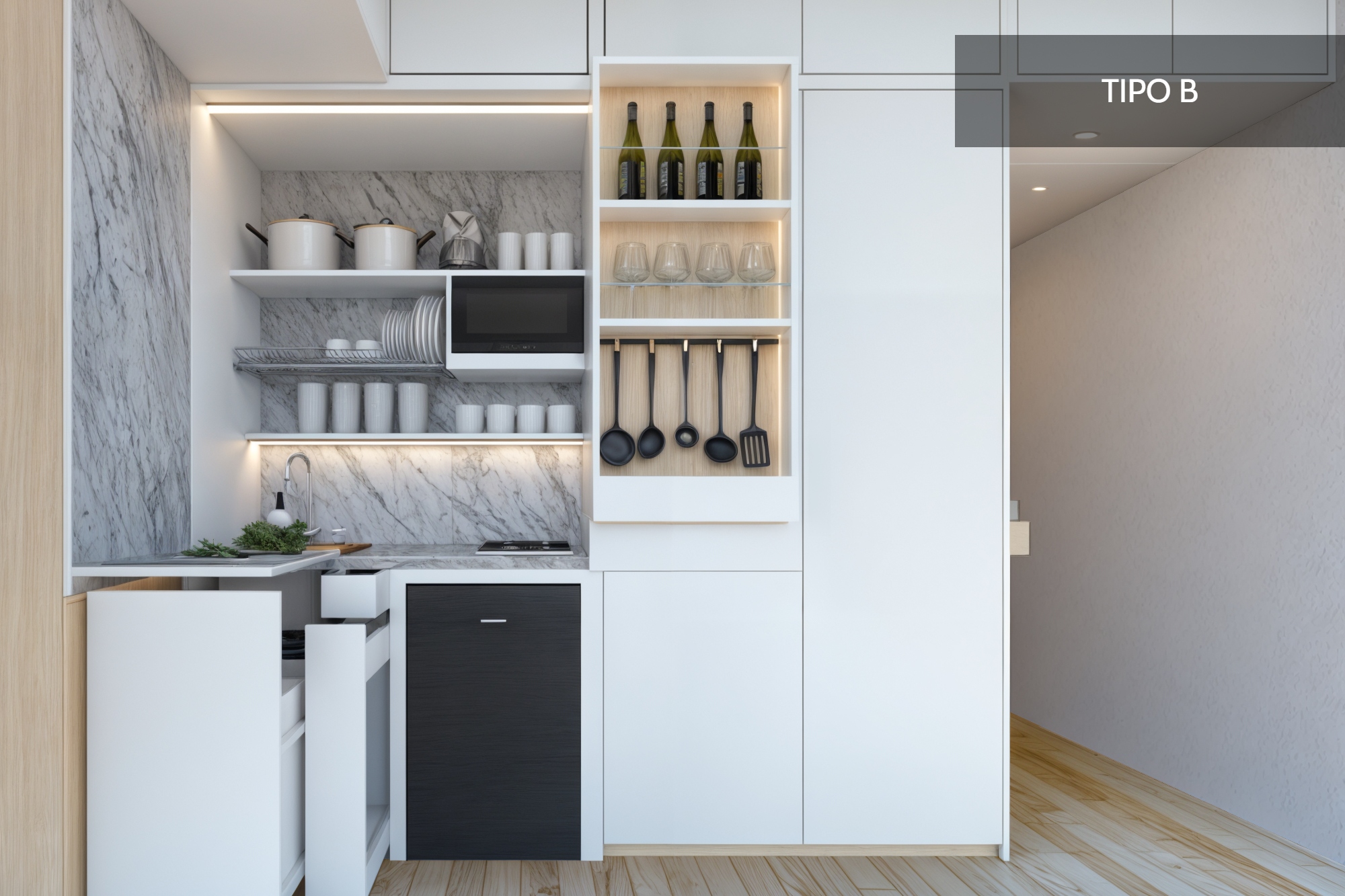 Loft tipo B en More Santa Fe