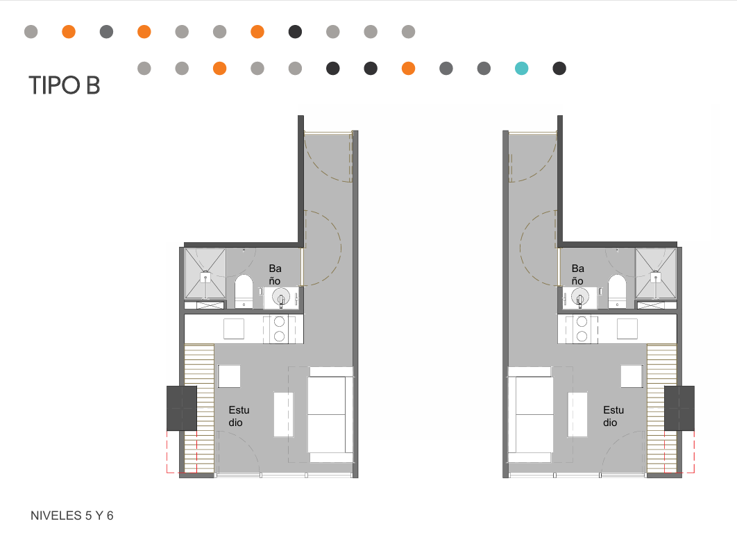 Loft Tipo B en More Santa Fe