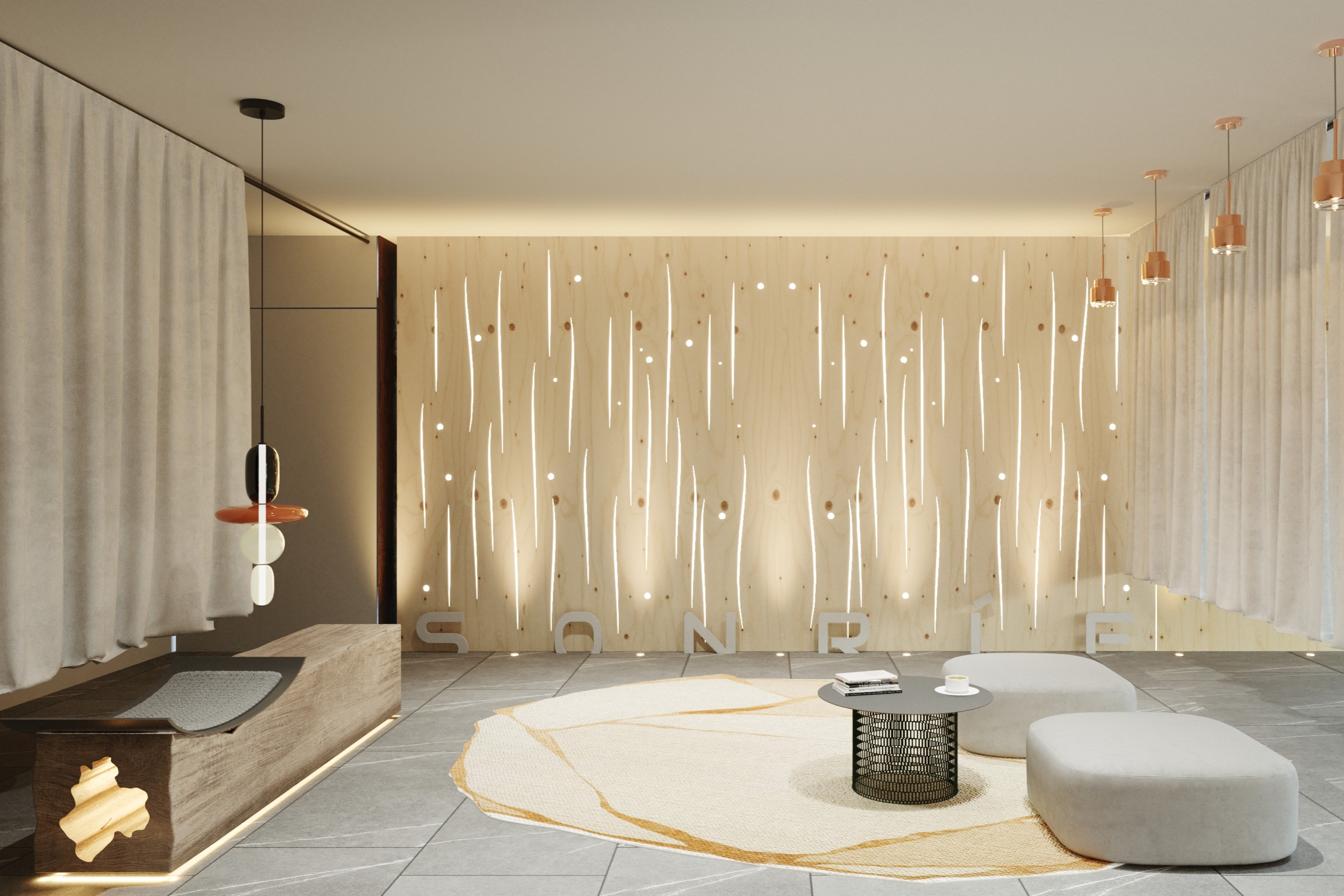 Amenidades en Xenter Nuevo Polanco, Vestibulo